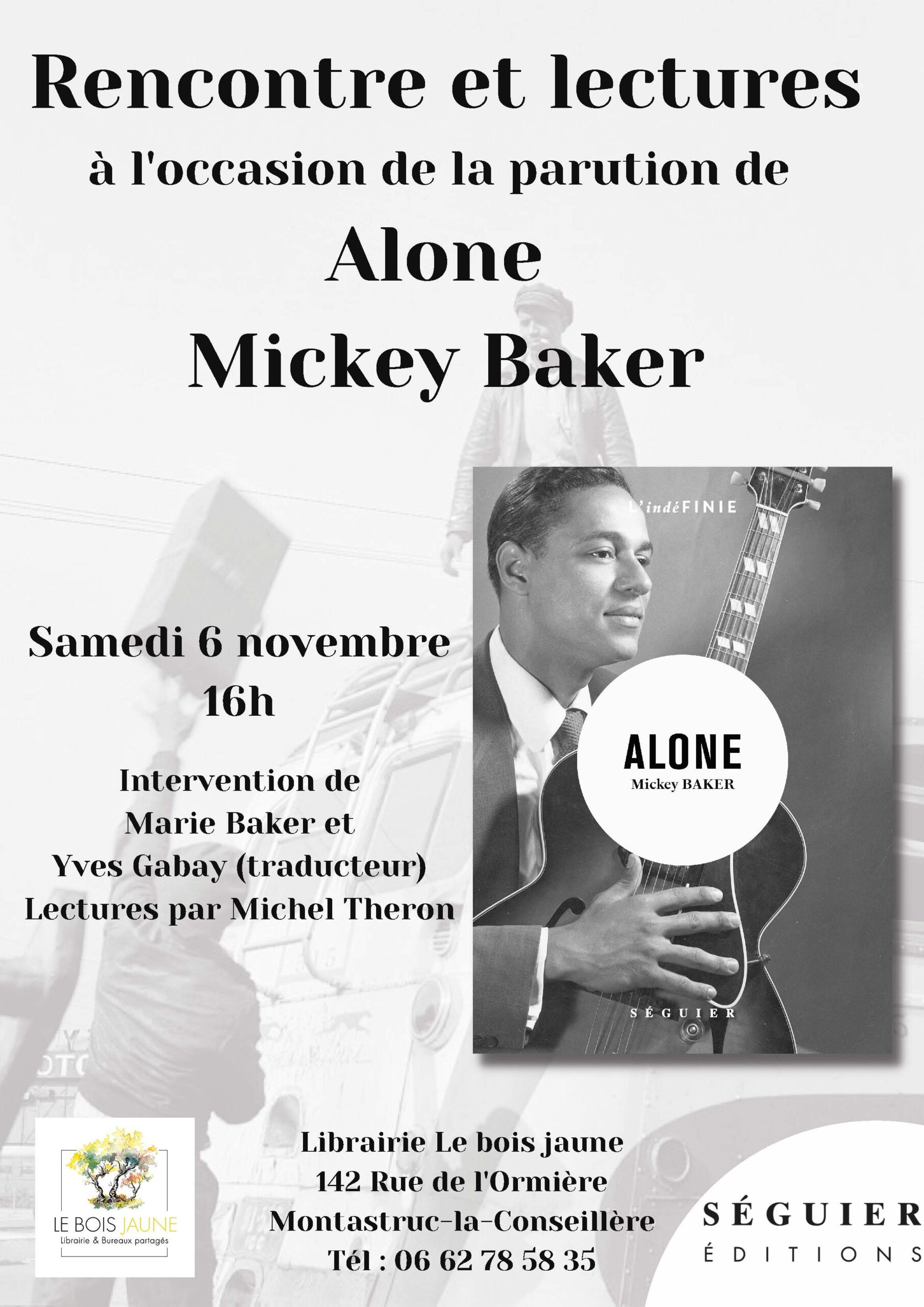 Rencontre avec Marie Baker et Yves Gabay autour de la sortie d’Alone