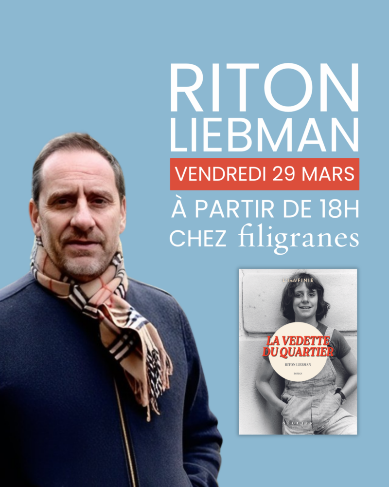 Rencontre et dédicace avec Riton Liebman